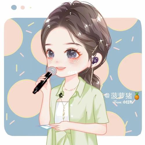 🎨卡通女生头像大赏!哇喔!今天给大家带来一组超级可爱的卡通女生